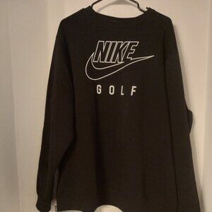 🔥 NIKE Phoenix Fleece Women’s Golf Crew-Neck Sweatshirt – Black 🔥
